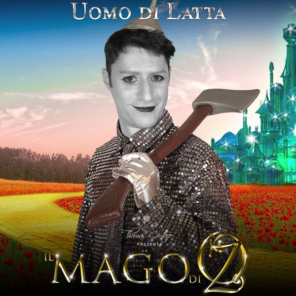 Il-Mago-Di-Oz-Character-Poster-Uomo-Di-Latta