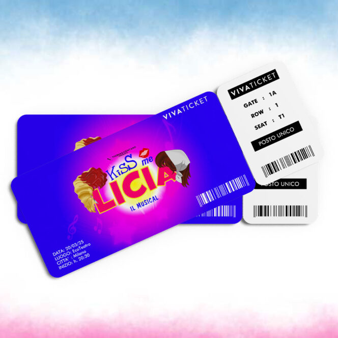 Biglietti "Kiss Me Licia - Il Musical"