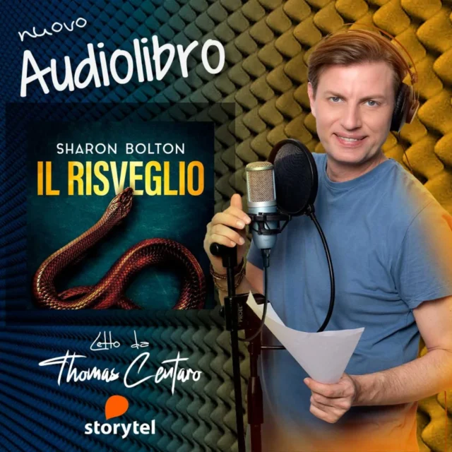 🎧 IL RISVEGLIO È l'ultimo thriller di Sharon BOLTON letto dalla mia voce, da oggi disponibile in versione audiolibro.

Siete in tanti a seguire con passione il mio lavoro - leggo sempre tutti i vostri commenti - ed è grazie a voi che prendo ogni romanzo come una sfida per migliorarmi giorno dopo giorno, perché un attore ha sempre da imparare. 

Anche questa volta si andrà alla scoperta di un mistero che ha del turpe e del sovrannaturale, non dico altro.

Un sentito ringraziamento alla casa editrice per aver scelto nuovamente me come narratore, e a @elenacentaroofficial per la postproduzione audio.

#audiolibri #audiolibro #narratore #speaker #doppiatore #voce #lettura #libri #sharonbolton #ilrisveglio